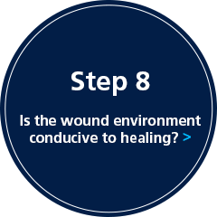 Step 8: Is the wound environment conducive to healing?